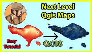 Make Qgis maps that standout No one will teach you this 😎 [upl. by Naivart747]