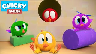 Wheres Chicky Funny Chicky 2021  SHAPES AND COLORS  Chicky Cartoon in English for Kids [upl. by Wahkuna]