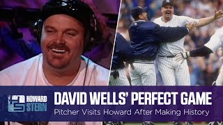 David Wells Visits the Stern Show After Pitching a Perfect Game 1998 [upl. by Odnala]