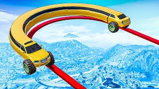 Cars vs U Turns in GTA 5 [upl. by Hedvig]