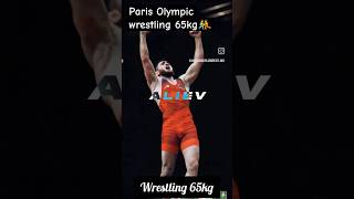 65kg wrestling Paris Olympic 🤼 paris olympics wrestling 65kgbout shorts [upl. by Natsyrk]