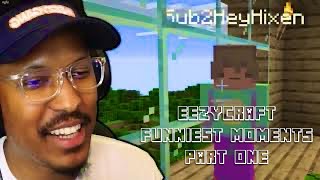 Berleezy EEZYCRAFT Funniest Moments Part One [upl. by Ayatnohs]