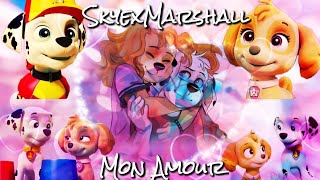 😍 Mon Amour 😍 Skye × Marshall Skarshall tribute Paw Patrol edit Aitana y Zoilo Remix pedido [upl. by Nwahsd966]