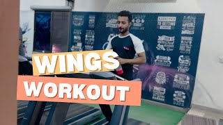 Wings workout 🏋️  Daily Vlog  rmyh youtube motivation gymworkout viralvideo funny gymlife [upl. by Ibrad]