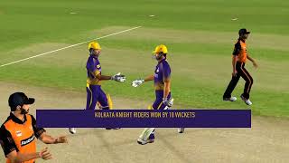 Srh vs kkr game play  Rc 24 game play kkr vs srh [upl. by Arrakat]