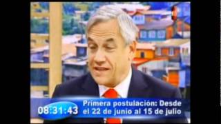 Presidente Piñera en Buenos Días a Todos [upl. by Yde]