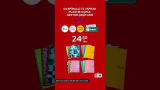 23 Ağustos  Kırtasiye  BİM [upl. by Ylrebmek]