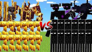 BLAZE vs ENDERMAN Army [upl. by Imer]