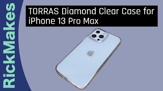 TORRAS Diamond Clear Case for iPhone 13 Pro Max [upl. by Makell795]