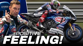 GREAT Jonathan Rea Talked about His Rebound after Difficult Moment with Yamaha R1 in Estoril WSBK [upl. by Airt557]