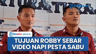 Tujuan Eks Petugas Lapas Tanjung Raja Robby Sebarkan Video Napi Pesta Sabu Untuk Indonesia Maju [upl. by Holzman]