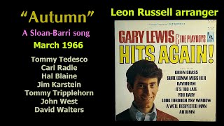 Gary Lewis amp the Playboys quotAutumnquot 1966 Leon Russell Tommy Tedesco Tripplehorn Radle Karstein [upl. by Aridni897]