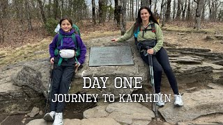 Day One  Today is the day  Appalachian Trail Thru Hike 2024 hiking appalachiantrail explore [upl. by Oicafinob427]