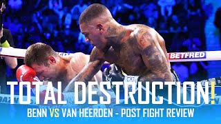 🥊 CONOR BENN DESTROYS CHRIS VAN HEERDEN POST FIGHT REVIEW NO FOOTAGE 🥊 [upl. by Raviv]