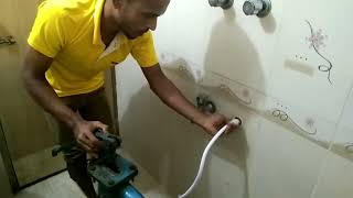 how to clean water pipeline at home [upl. by Eisdnyl]