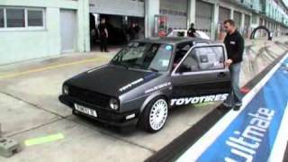 600PS VW Golf II Recaro Days Nrburgring [upl. by Isabea]