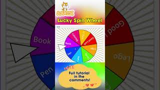 Scratch Game Projects 2 How to Create a Lucky Spin Wheel in Scratch – Easy for Beginners shorts [upl. by Akcirahs]