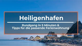 Heiligenhafen in 5 Minuten amp Tipps für die passende Ferienwohnung in der Kleinstadt an der Ostsee [upl. by Moersch333]