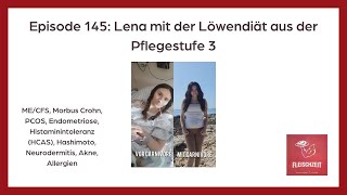 145 Lena mit der Löwendiät aus der Pflegestufe 3 [upl. by Siulesoj]