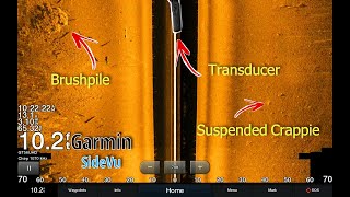 How to use Garmin Echomap 93SV SideVu  How to use Side Imaging [upl. by Alejo]