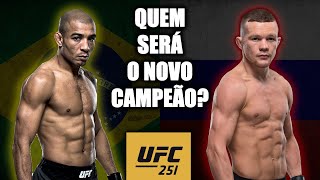 UFC 251  JOSÉ ALDO VS PETR YAN  QUEM É O FAVORITO [upl. by Laure]