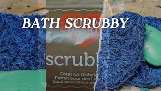 Lets Make a Scrubby With Scrubby Yarn Tutorial [upl. by Natelson23]