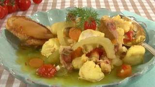 Rezept Bouillabaisse  Französische Fischsuppe mit leckerer Rouille [upl. by Chiaki]