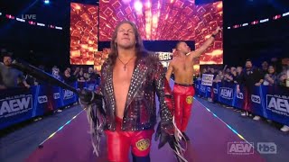 Chris Jericho Hometown Entrance AEW Dynamite March 15 2023 [upl. by Sebastien]