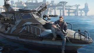 9 Minutes of Just Cause 3s Crazy Bavarium Sea Heist DLC [upl. by Leahcin]