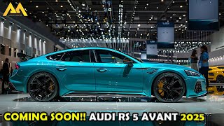 INSIDE THE AUDI RS 5 AVANT 2025 TECHNOLOGY AND LUXURY [upl. by Bautram455]