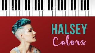 Halsey  Colors  Piano Cover [upl. by Maighdiln]