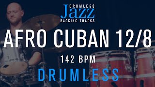 AfroCuban 128 Jazz Drumless Backing Track  142 Bpm  Afro Blue Changes [upl. by Brian]