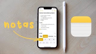 App Notas  14 trucos SÚPER útiles en iOS 15 [upl. by Darci20]