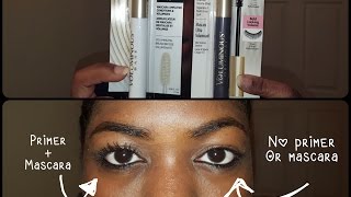 Review amp Demo LOréal Voluminous Mascara Primer Base [upl. by Yretsym]