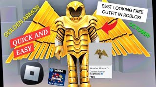 How to get the BEST LOOKING FREE OUTFIT for 🔥OCTOBER 2024 on ROBLOX🔥 from 1 game [upl. by Enrica]