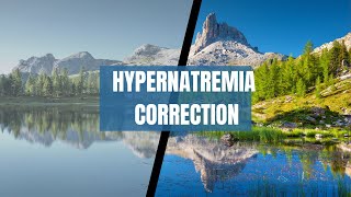 Hypernatremia correction [upl. by Arlie967]