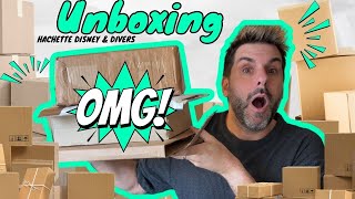 UNBOXING  Hachette Disney amp divers [upl. by Lenno]