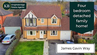 Four bedroom detached family home  James Gavin Way Oadby [upl. by Sedecrem]