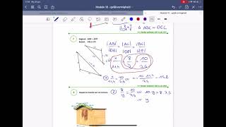 3ASO 5h  Module 10  Oefeningen Nando 3 Toepassingen met gelijkvormige driehoeken [upl. by Buzzell912]