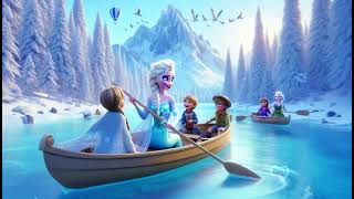 quotPaddle to the Frozen Shore with Elsa 2 ❄️🚣  A Magical Winter Adventurequot Super Kids Nursery Song [upl. by Kathryn127]