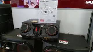 LG XBOOM CL98FB 3500 Watts BASS TEST 25 Volume [upl. by Atiuqrahs]