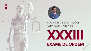 Nova Lei de Licitações para OAB  Prof Igor Maciel  Aula 01 [upl. by Koo]