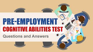 How to Pass PreEmployment Cognitive Abilities Assessment Test Questions and Answers [upl. by Pandolfi]