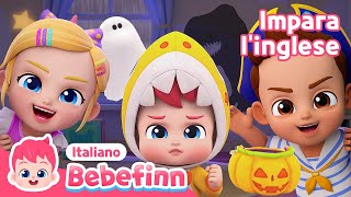 Festa in Maschera di Halloween  Impara linglese  Italiano  Canzoni per Bambini [upl. by Sibley]