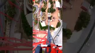 Ferrari roller coaster Rider2 themepark [upl. by Tamanaha328]