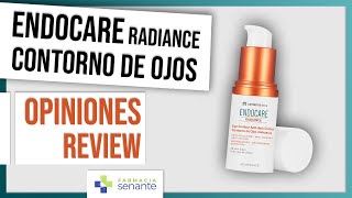 ENDOCARE RADIANCE Contorno de Ojos Opiniones 🌼Endocare Radiance Como Usar ✨ FARMACIA SENANTE [upl. by Rehpetsirhc]