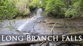 Long Branch Falls  Pisgah National Forest  North Carolina  USA [upl. by Inah842]