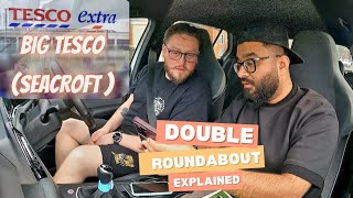 Driving Lesson  Roundabout  Big Tesco  Seacroft  Leeds [upl. by Mintun99]