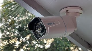 REOLINK RLK8 800B4 4K Security Camera System H 265 4pcs 4K PoE Security Cameras Review [upl. by Adranoel944]