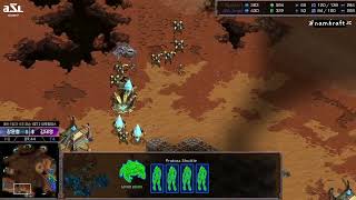 ASL S17 Online Qualifier Day 1 Snow vs Ample PvT  Apocalypse  Starcraft Commentary [upl. by Anaid]